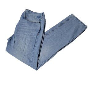 Old Navy Straight Jeans Mens Size 34 X 34 Mid Rise Light Wash Denim Pants